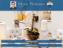 Tablet Screenshot of markwoehrle.com
